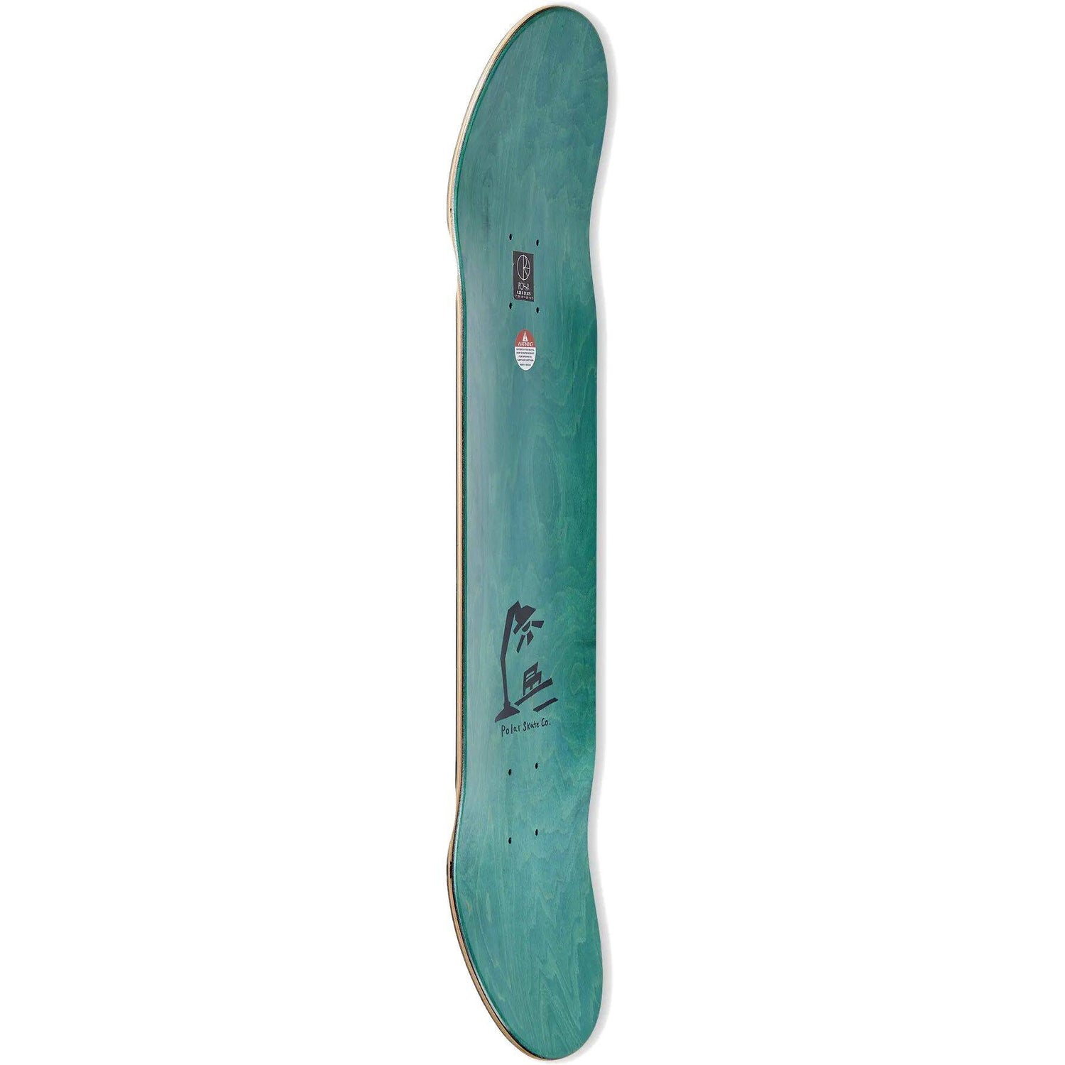 Polar Hjalte Halberg Insomnia (Wheel Well) Skateboard Deck - White 8.5''