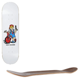 Polar Oskar Rozenberg Tricycle Skateboard Deck - White 8.25''