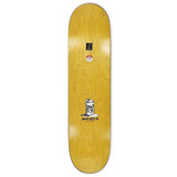 Polar Oskar Rozenberg Tricycle Skateboard Deck - White 8.5''