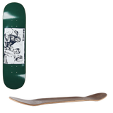 Polar Paul Grund Cold Streak Skateboard Deck - Green 8.375''