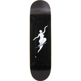 Polar No Complies Forever Skateboard Deck - Black 8.5"