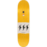 Polar No Complies Forever Skateboard Deck - Black 8.5"