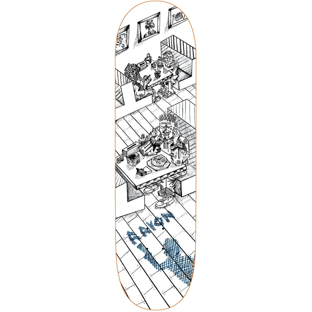 Polar Diner Skateboard Deck - Herrington 8.125''