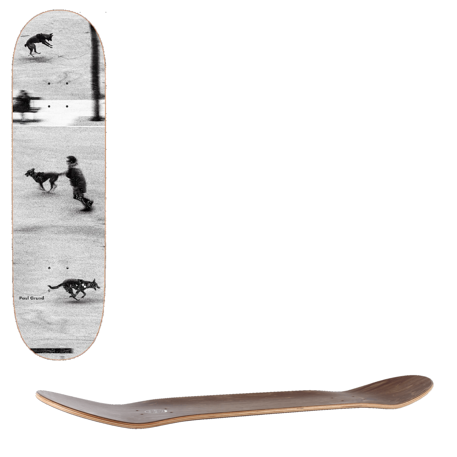 Polar Dog Studies Skateboard Deck - Grund 8.5''