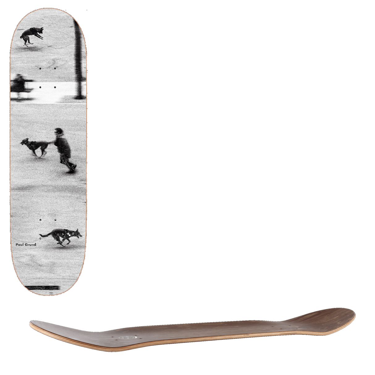 Polar Dog Studies Skateboard Deck - Grund 8.75''