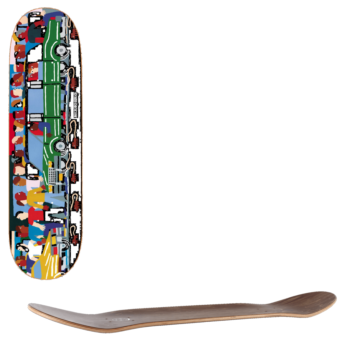 Polar Limo Skateboard Deck - Boserio 8.625''