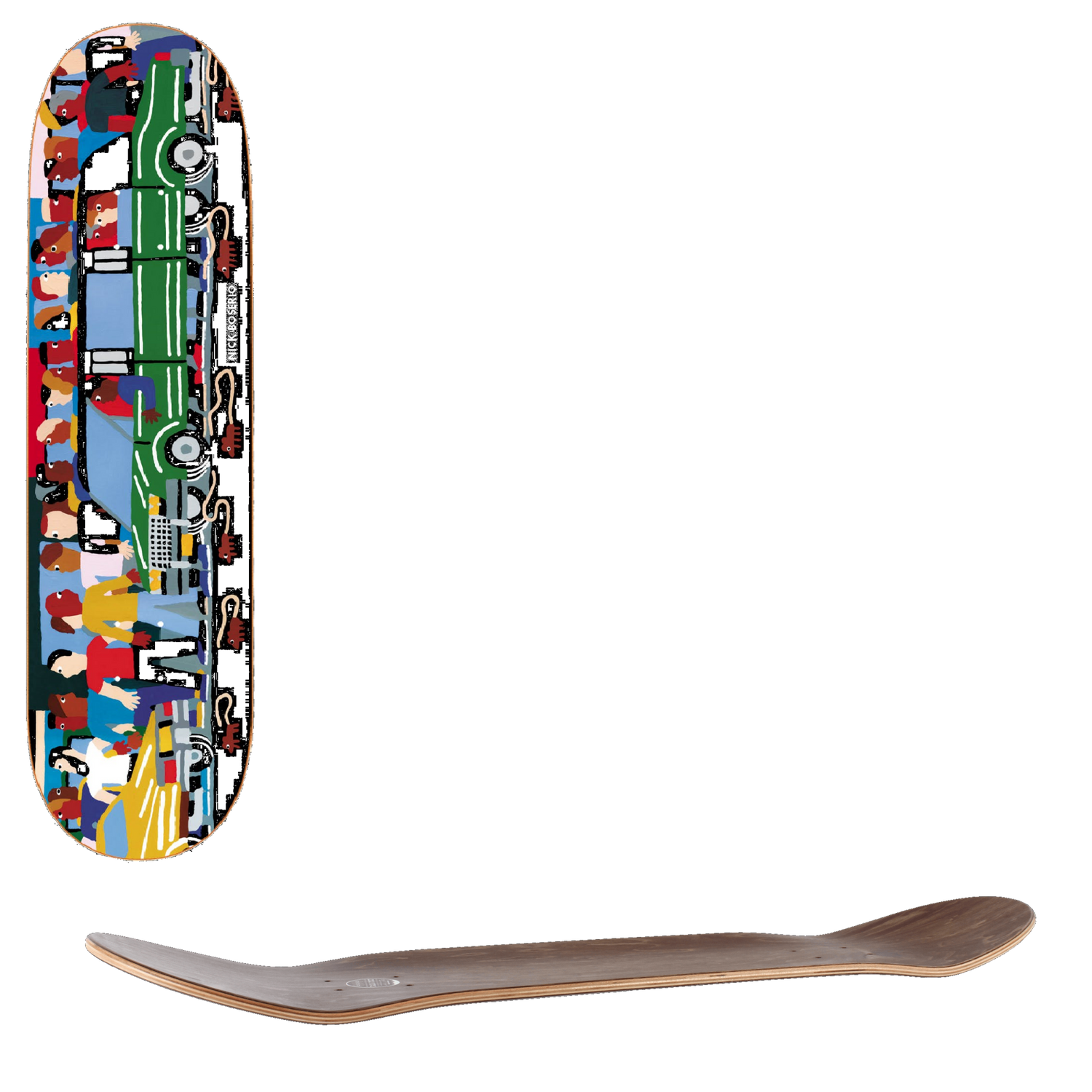 Polar Limo Skateboard Deck - Boserio 8.625''