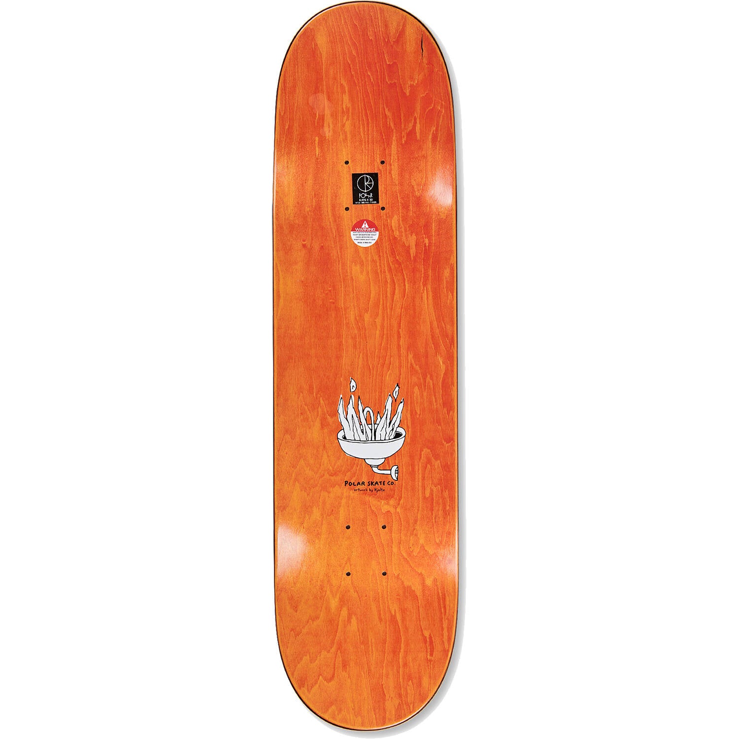 Polar Burning Sink Skateboard Deck - Hjalte Halberg 8.25"