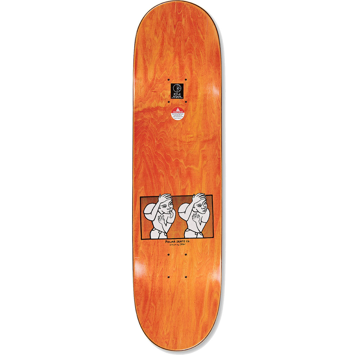 Polar Double Head Skateboard Deck - Nick Boserio 8.5"