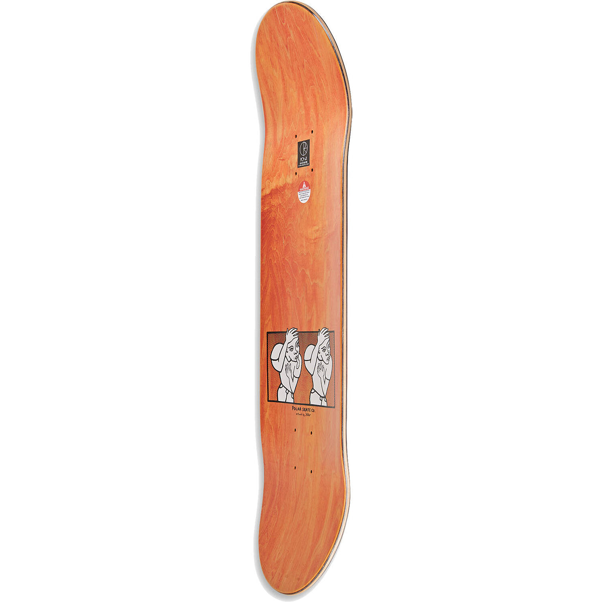 Polar Double Head Skateboard Deck - Nick Boserio 8.5"