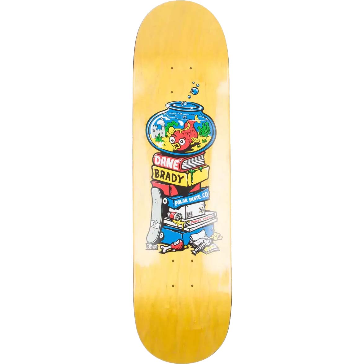 Polar Fish Bowl Skateboard Deck - Dane Brady 8.5"