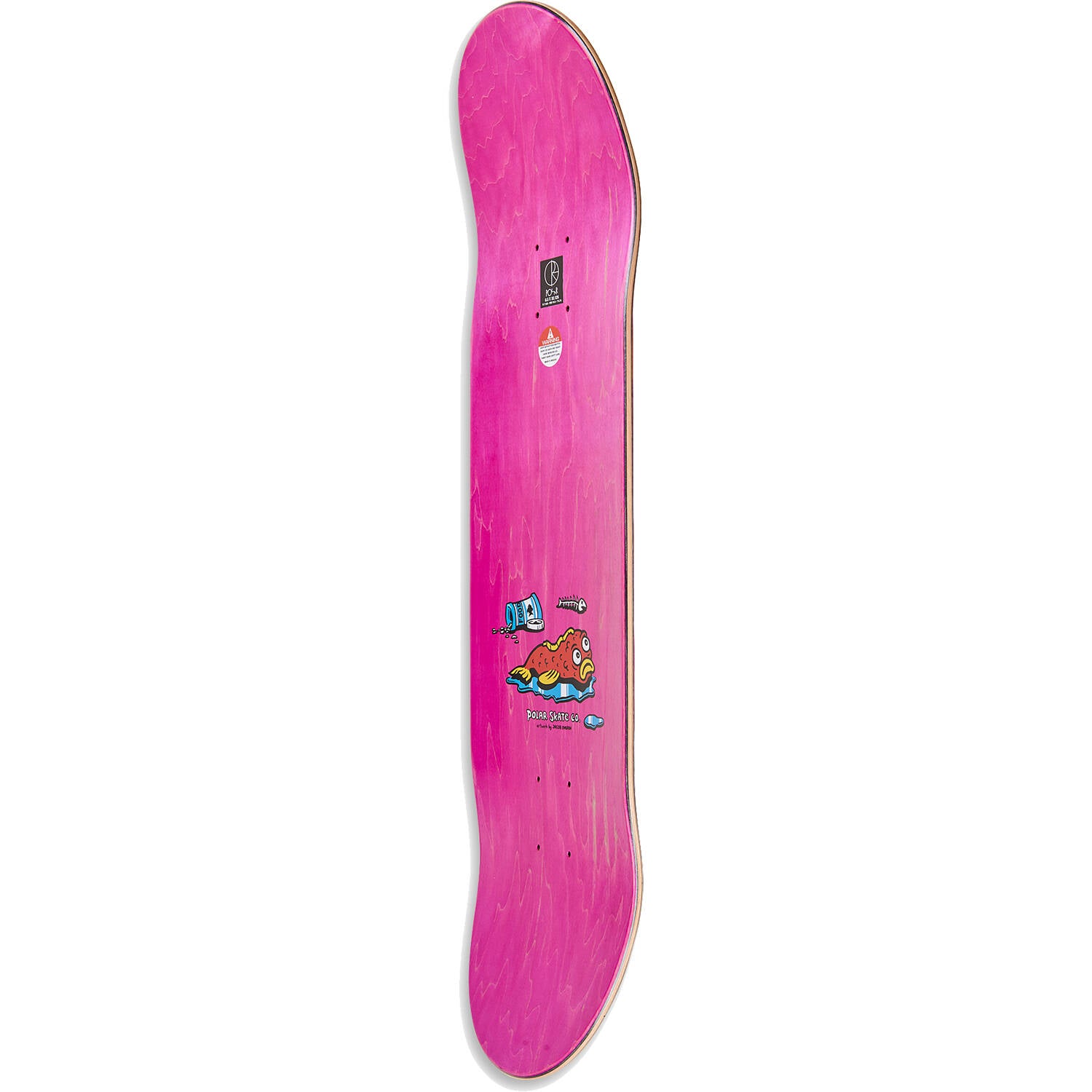 Polar Fish Bowl Skateboard Deck - Dane Brady 7.875"