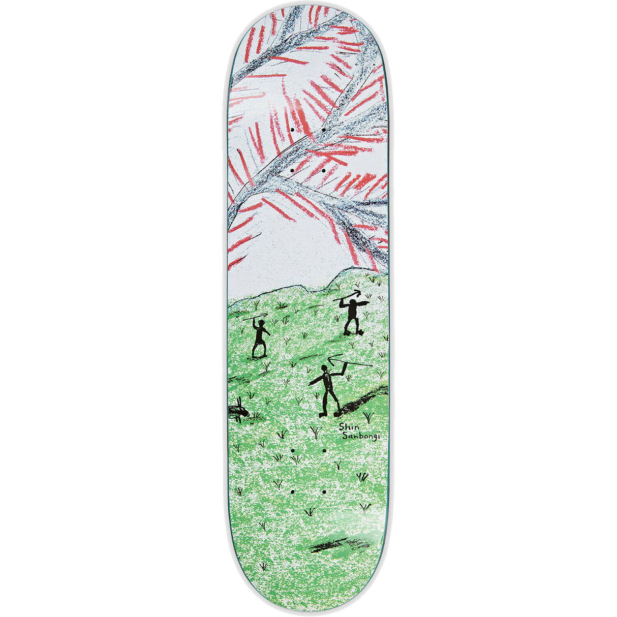 Polar Hunters Skateboard Deck - Shin Sanbongi 8.25"