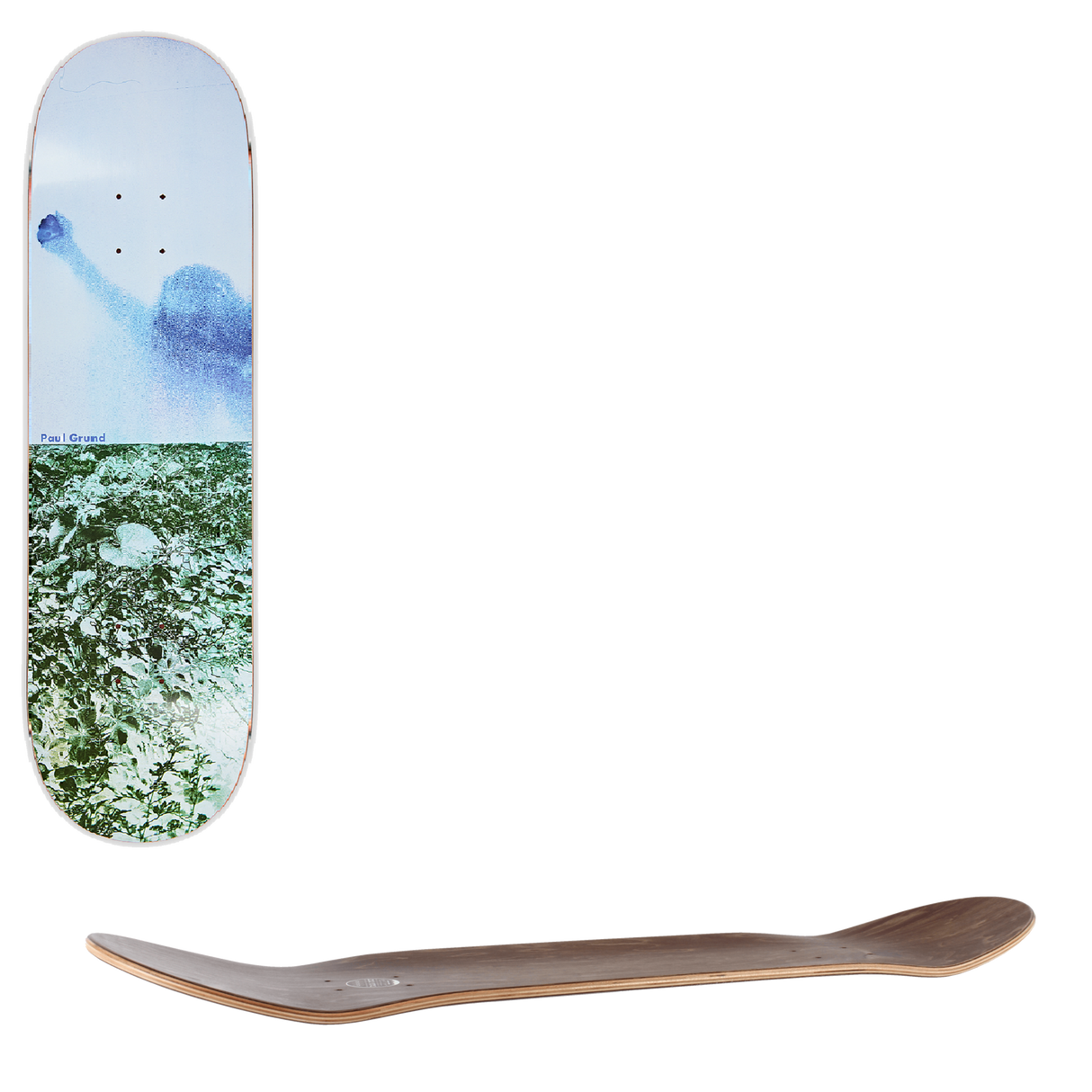 Polar Man With Window Skateboard Deck - Paul Grund 8"