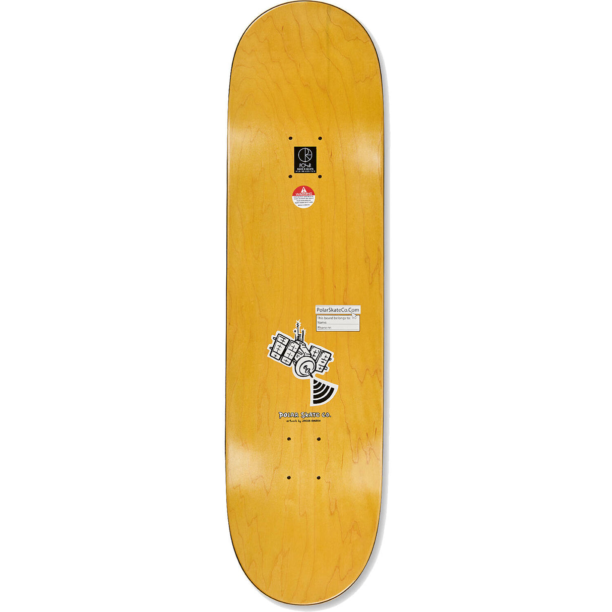 Polar Planet Herrington Skateboard Deck - Aaron Herrington 8.125"