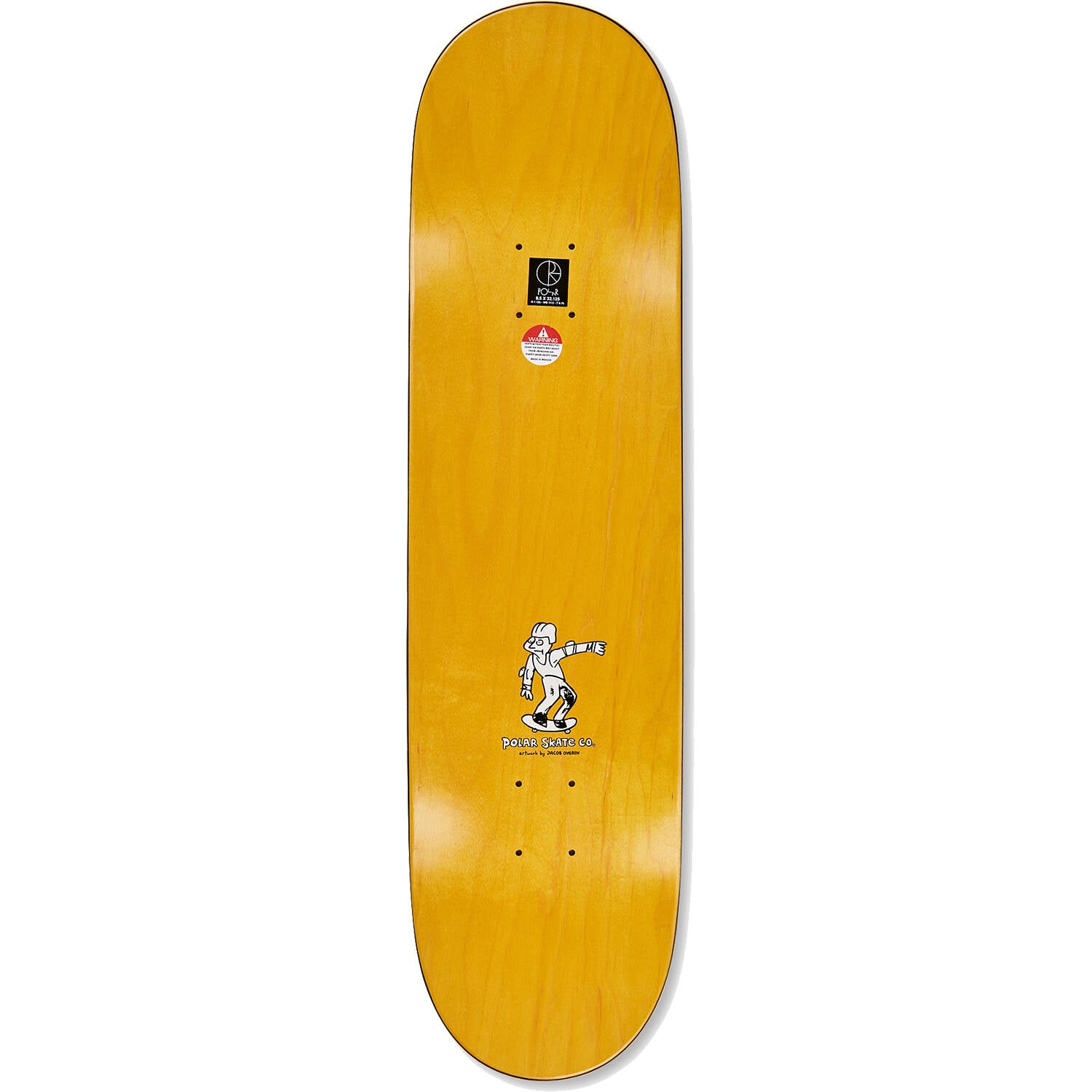 Polar Rock & Roll Skateboard Deck - Oskar Rozenberg 8.5"