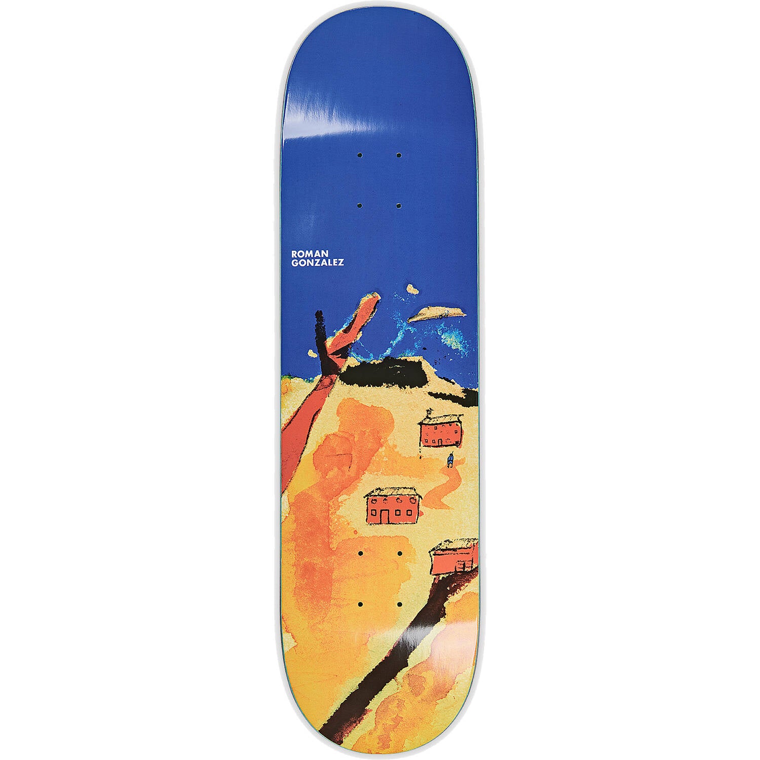 Polar Soldier Skateboard Deck - Roman Gonzalez 8.125"