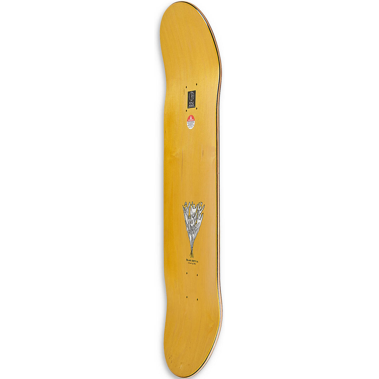 Polar Team Heaven Skateboard Deck - Blue 8.375"