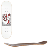 Polar Team Heaven Skateboard Deck - White 8.75"