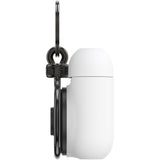 PopSockets Airpods Holder with Gunmetal PopChain - White