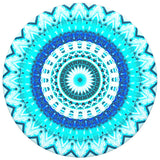 PopSockets Grip - Blue Floral Mandala - 2nd Gen
