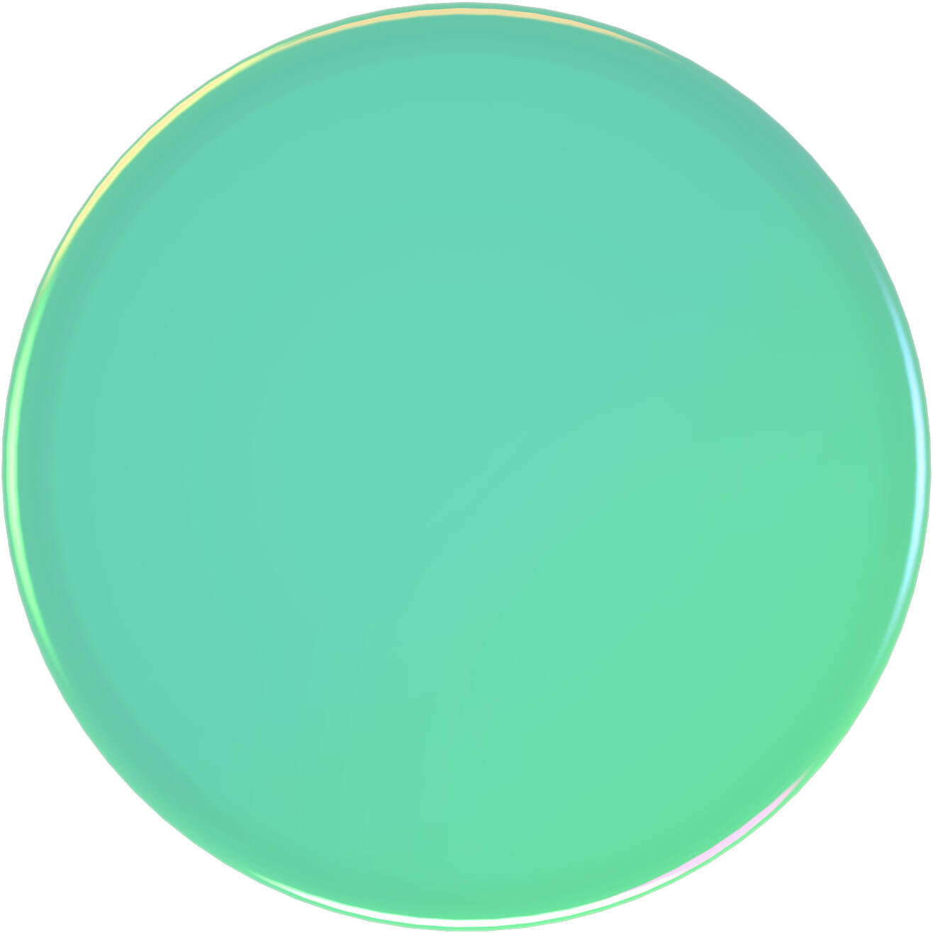 PopSockets Grip - Colour Chrome Seafoam - 2nd Gen