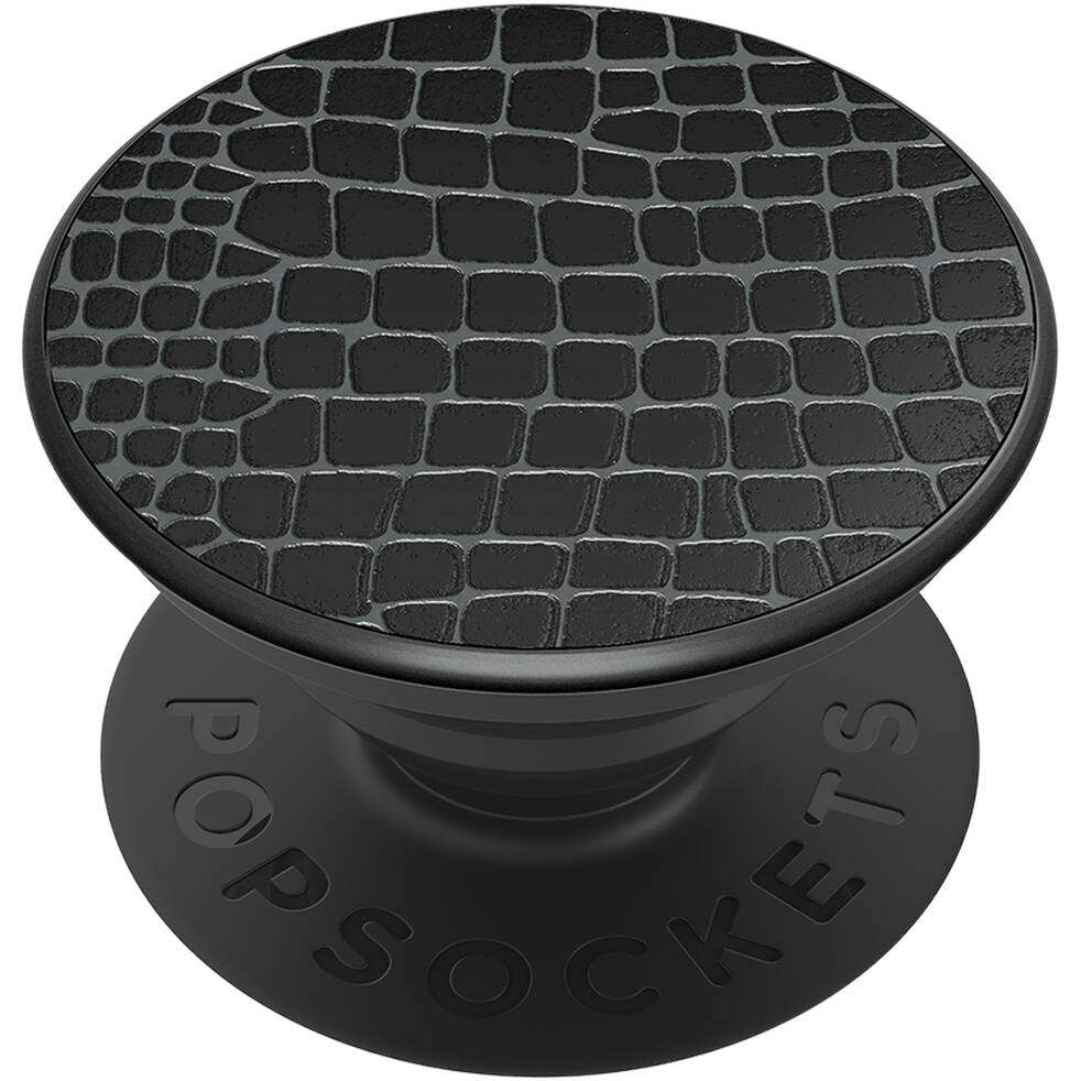 PopSockets Grip - Embossed Metal Croc - 2nd Gen