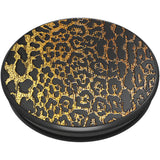 PopSockets Grip - Embossed Metal Leopard - 2nd Gen