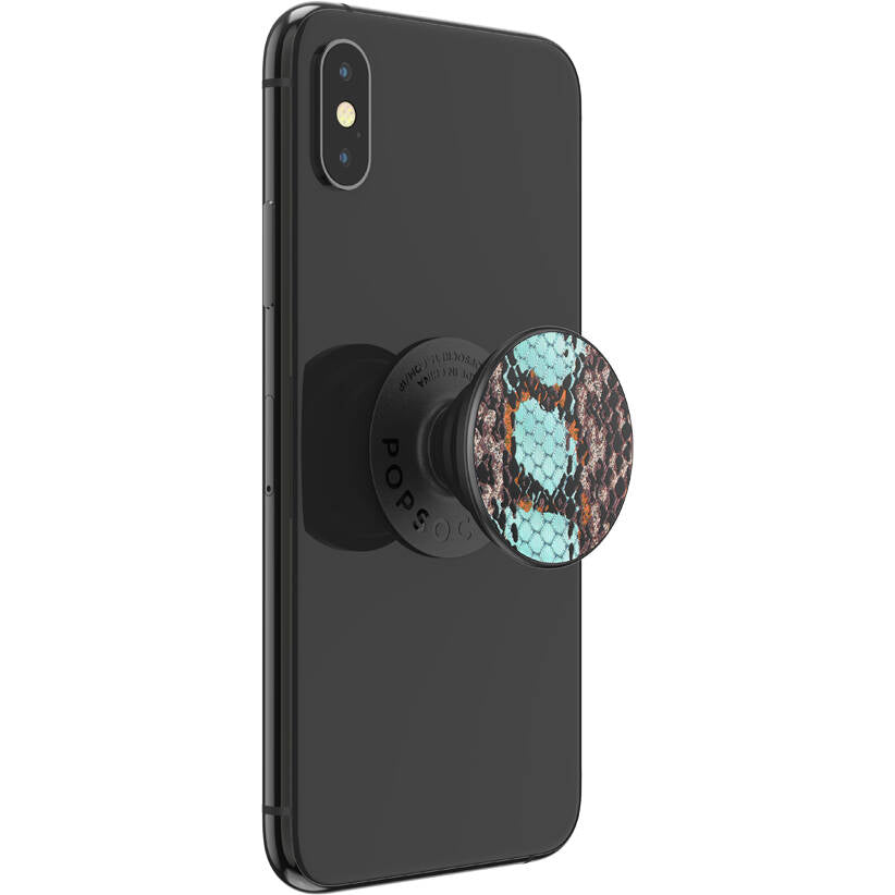 PopSockets Grip - Embossed Metal Water Snake - 2nd Gen