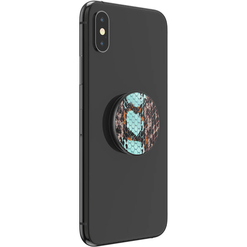 PopSockets Grip - Embossed Metal Water Snake - 2nd Gen