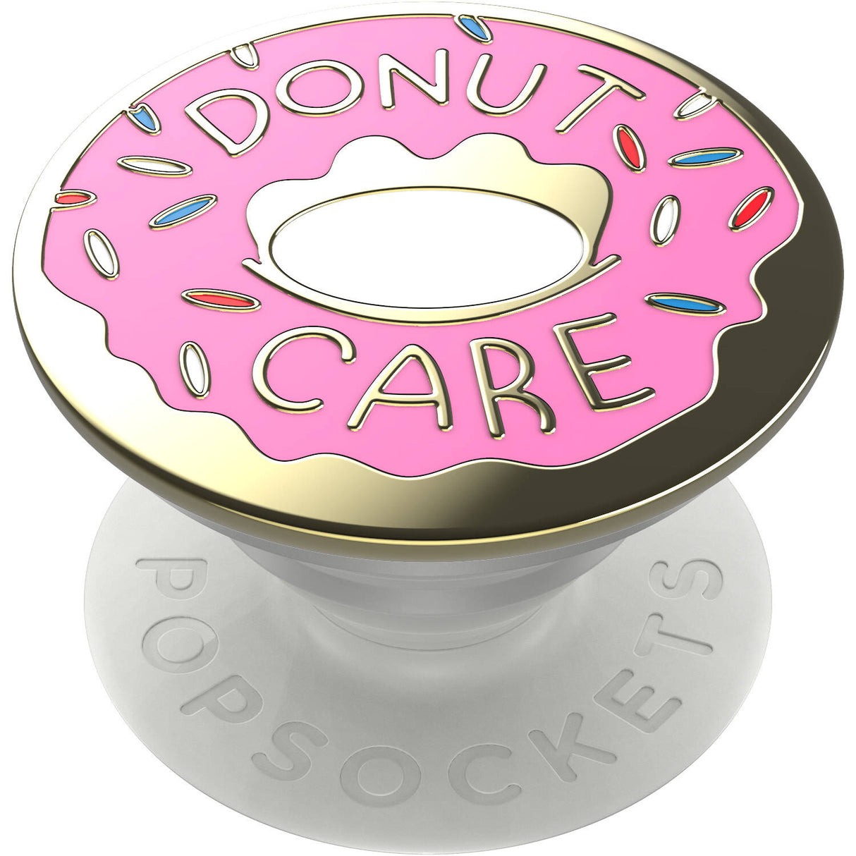 PopSockets Grip - Enamel Donut - Pink