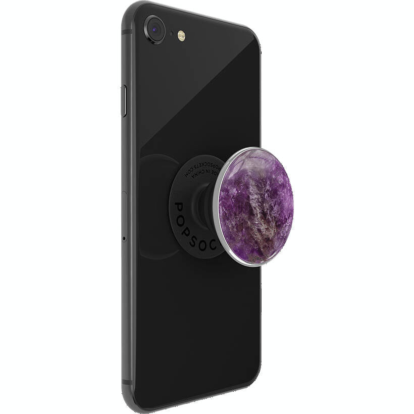 PopSockets Grip - Genuine Amethyst - 2nd Gen