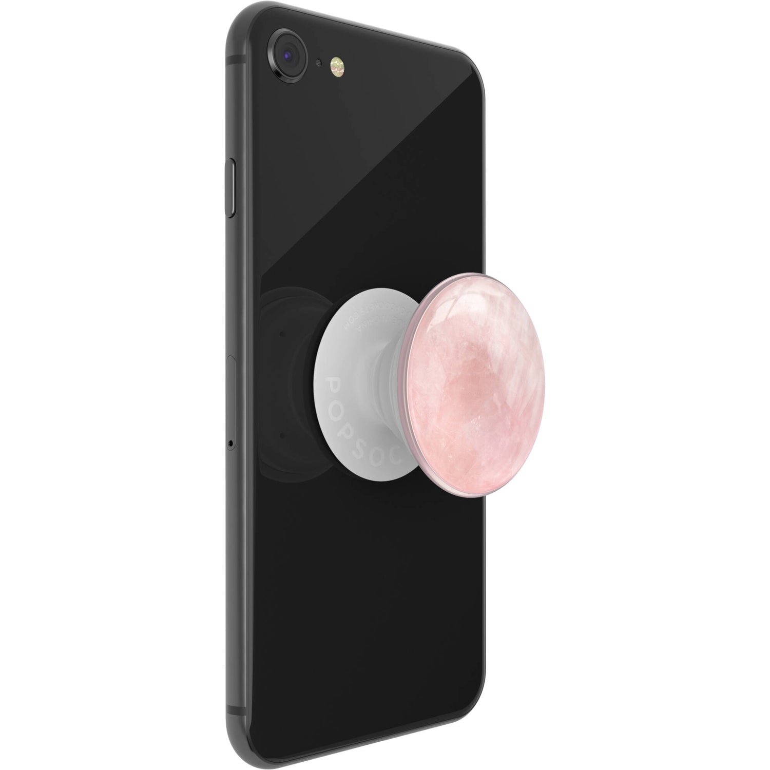 PopSockets Grip - Genuine Rose Quartz - 2nd Gen