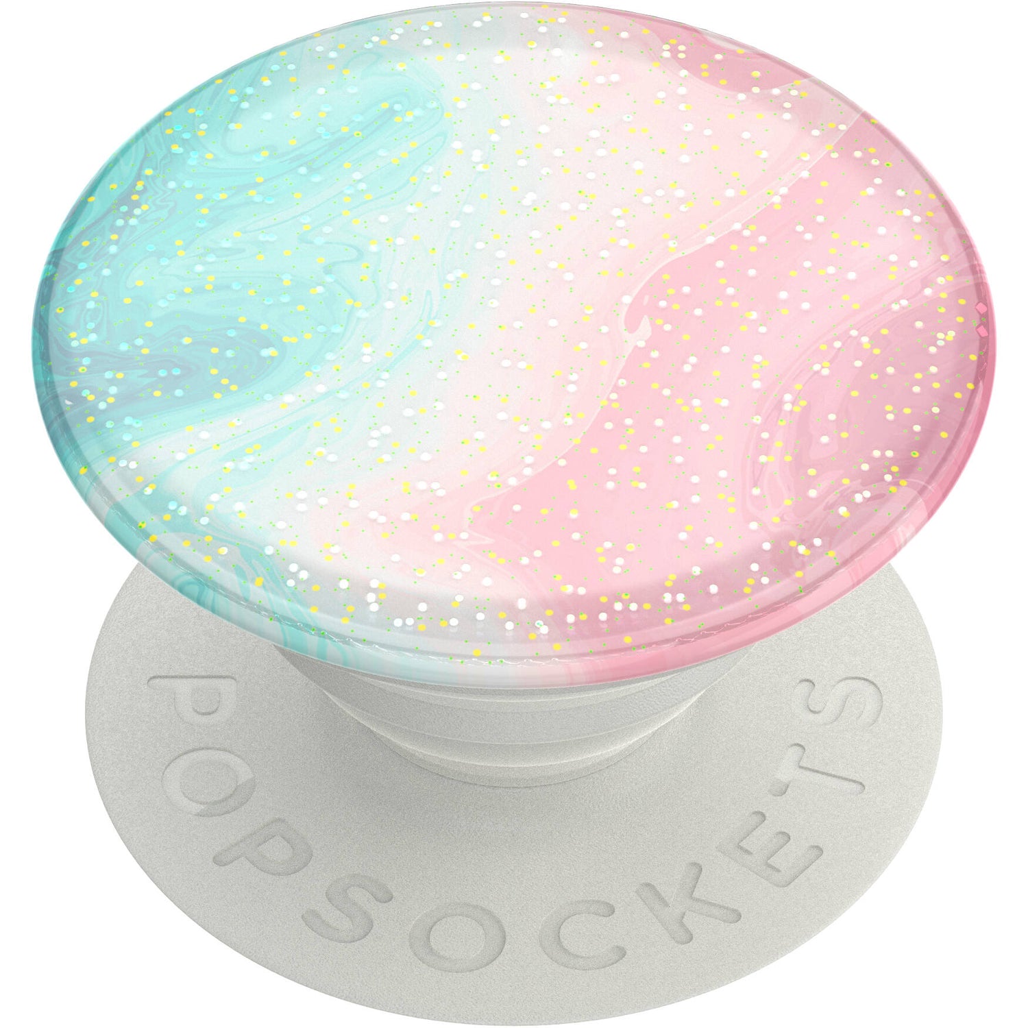 PopSockets Grip - Glitter Peach Shores - 2nd Generation