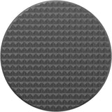PopSockets Grip -  Knurled Texture Black - 2nd Gen