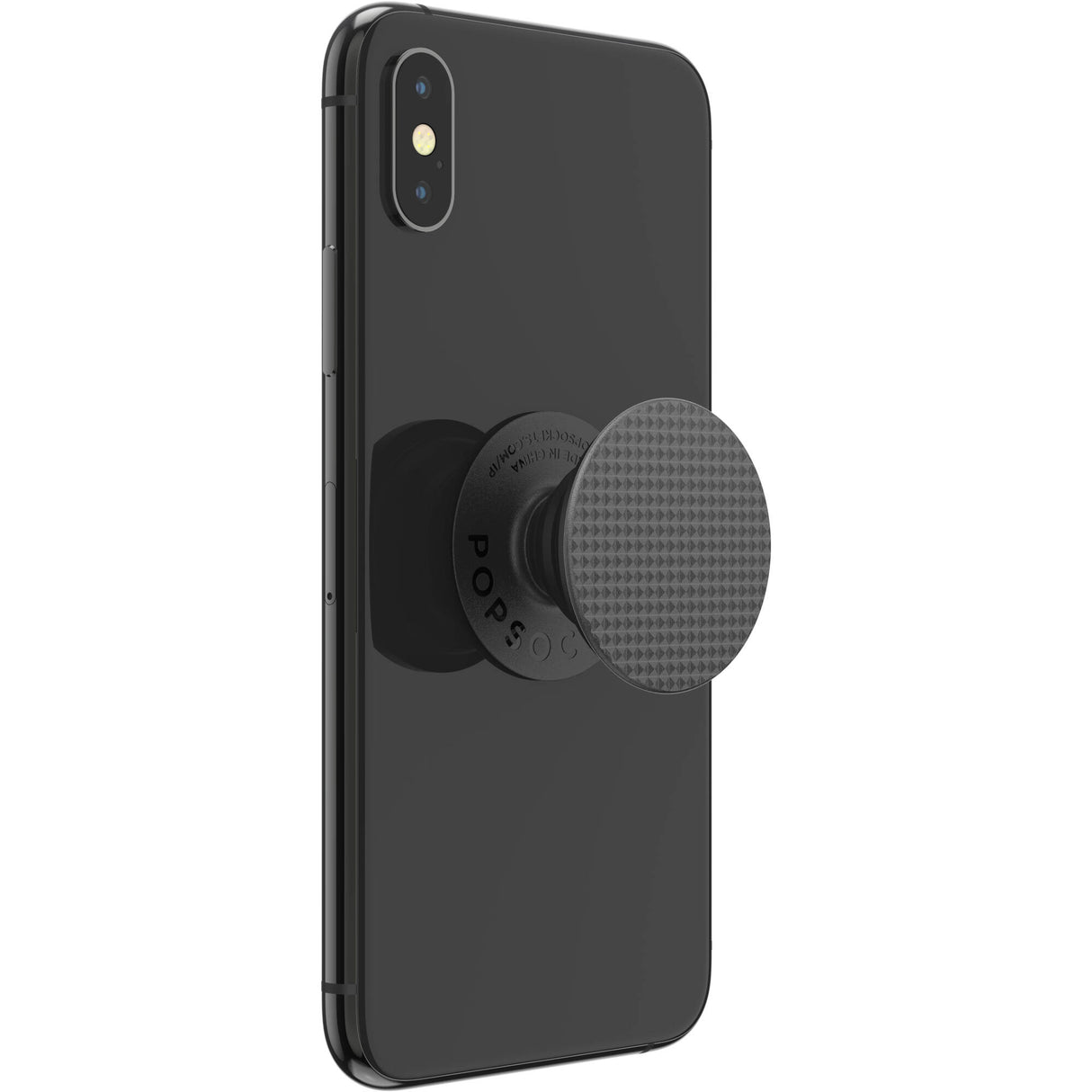 PopSockets Grip -  Knurled Texture Black - 2nd Gen