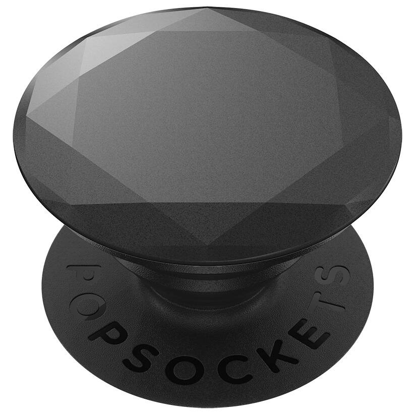 PopSockets Grip - Metallic Diamond Black - 2nd Gen