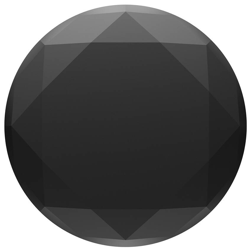 PopSockets Grip - Metallic Diamond Black - 2nd Gen