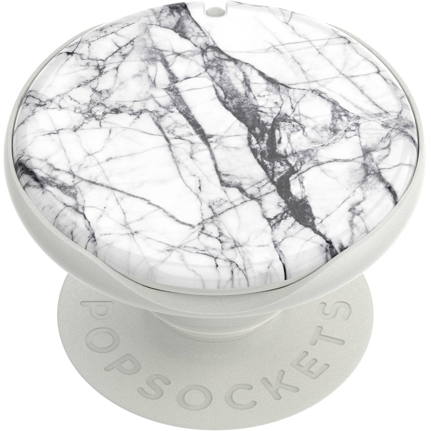 PopSockets PopMirror - Dove White Marble Gloss