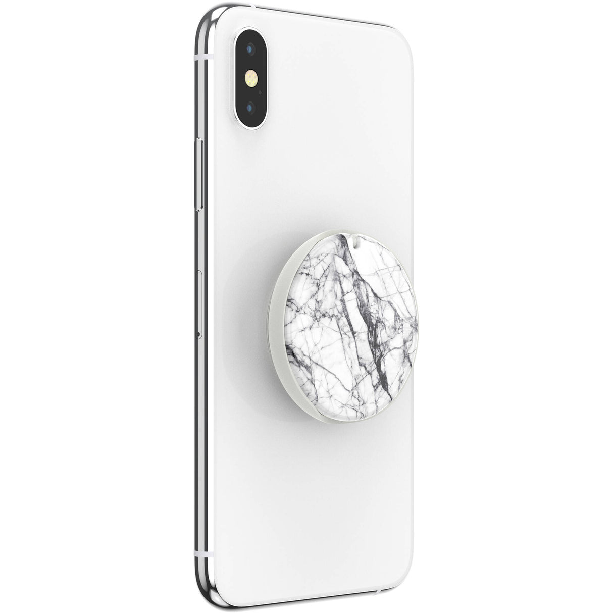 PopSockets PopMirror - Dove White Marble Gloss