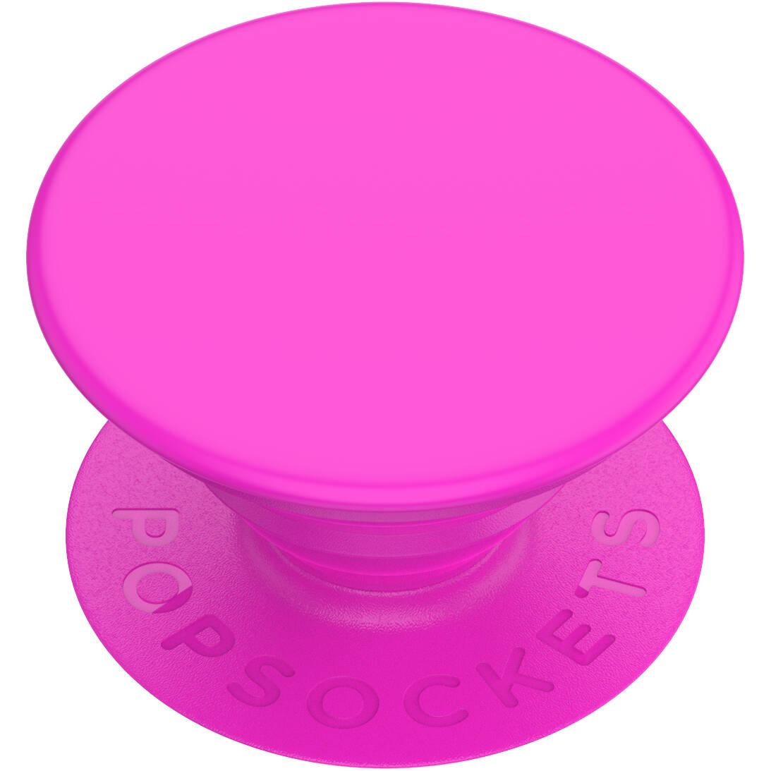 PopSockets Grip - Neon Day Glo Pink - 2nd Generation