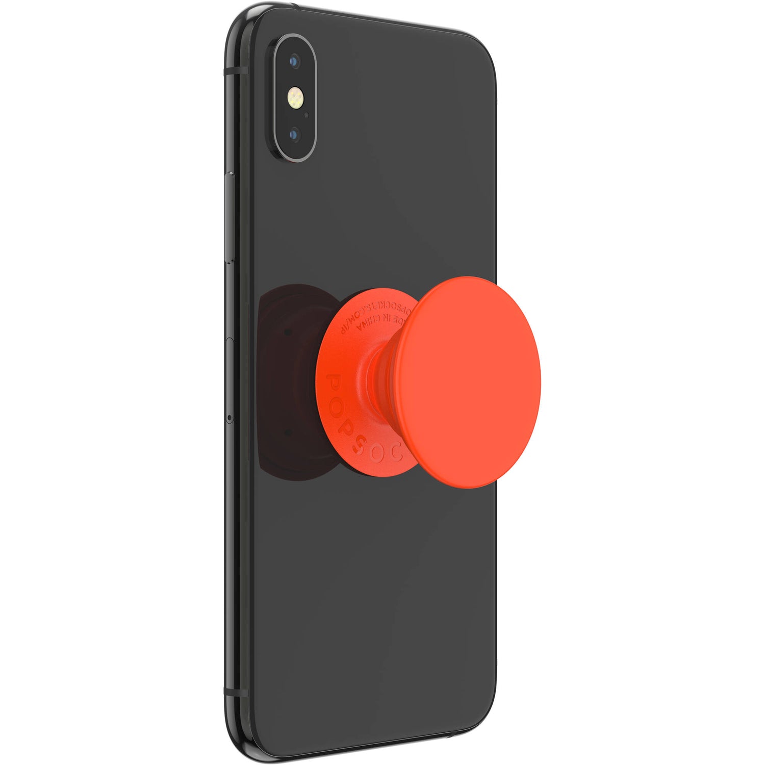 PopSockets Grip - Neon Electric Orange - 2nd Generation