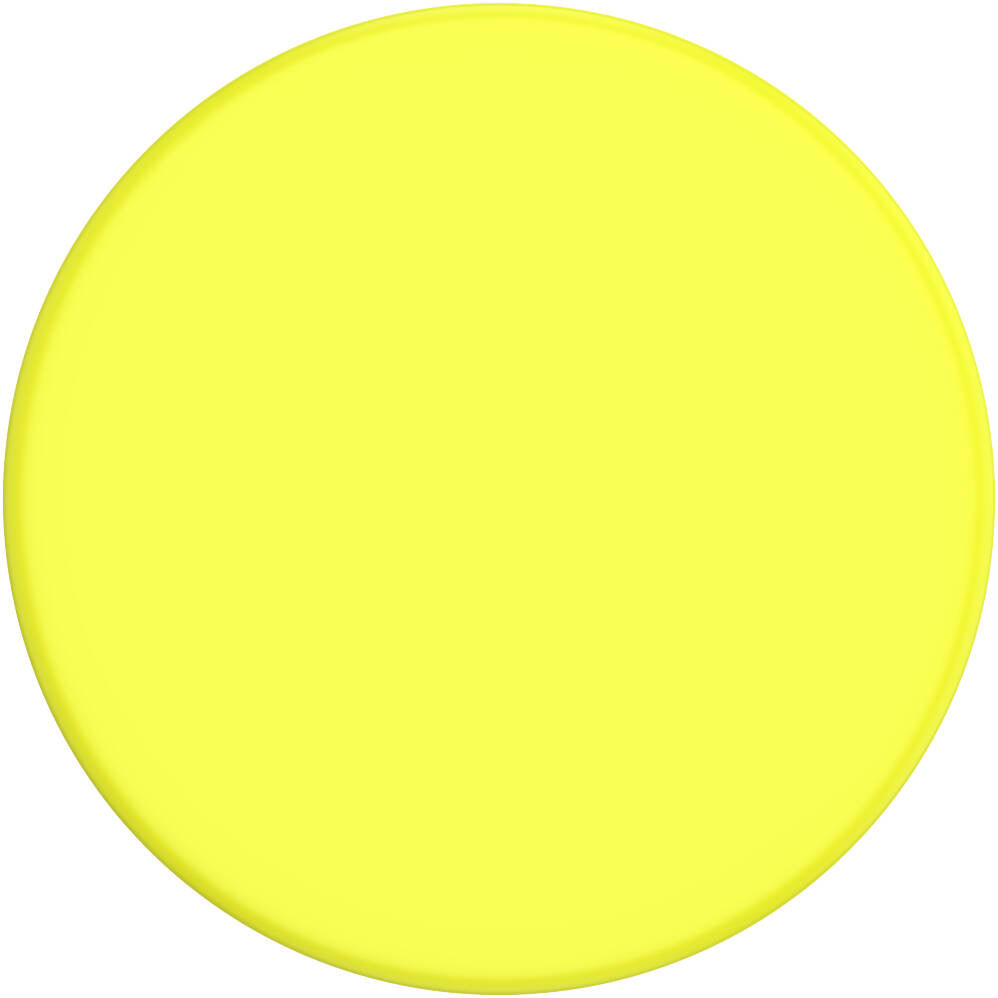 PopSockets Grip - Neon Jolt Yellow - 2nd Generation