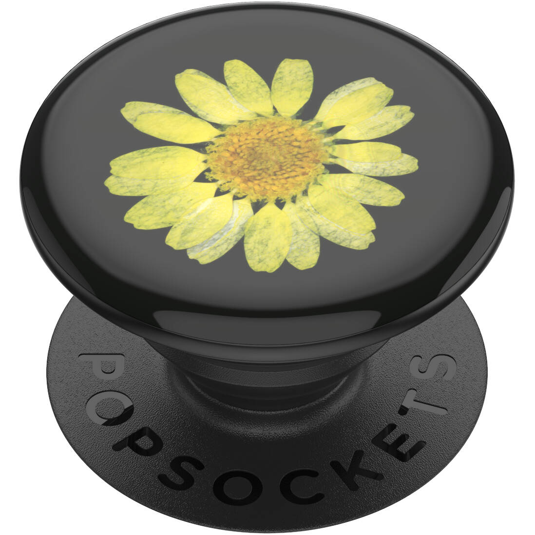PopSockets Grip - Pressed Flower Yellow Daisy - 2nd Generation