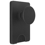 PopSockets PopWallet+ - Vegan Pebbled Leather Black