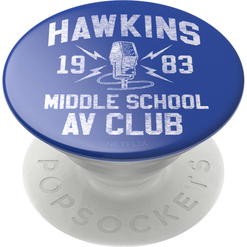 PopSockets Grip - Stranger Things Hawkins AV Club - 2nd Gen