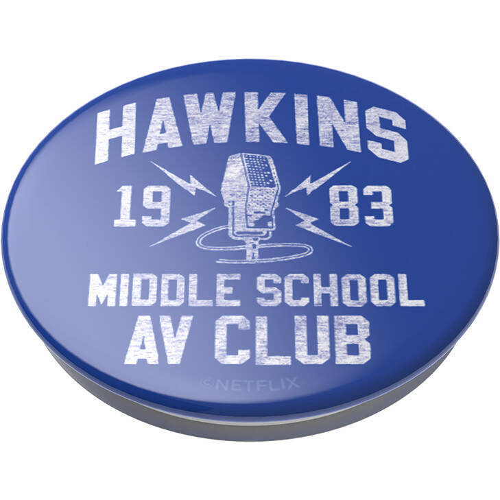PopSockets Grip - Stranger Things Hawkins AV Club - 2nd Gen