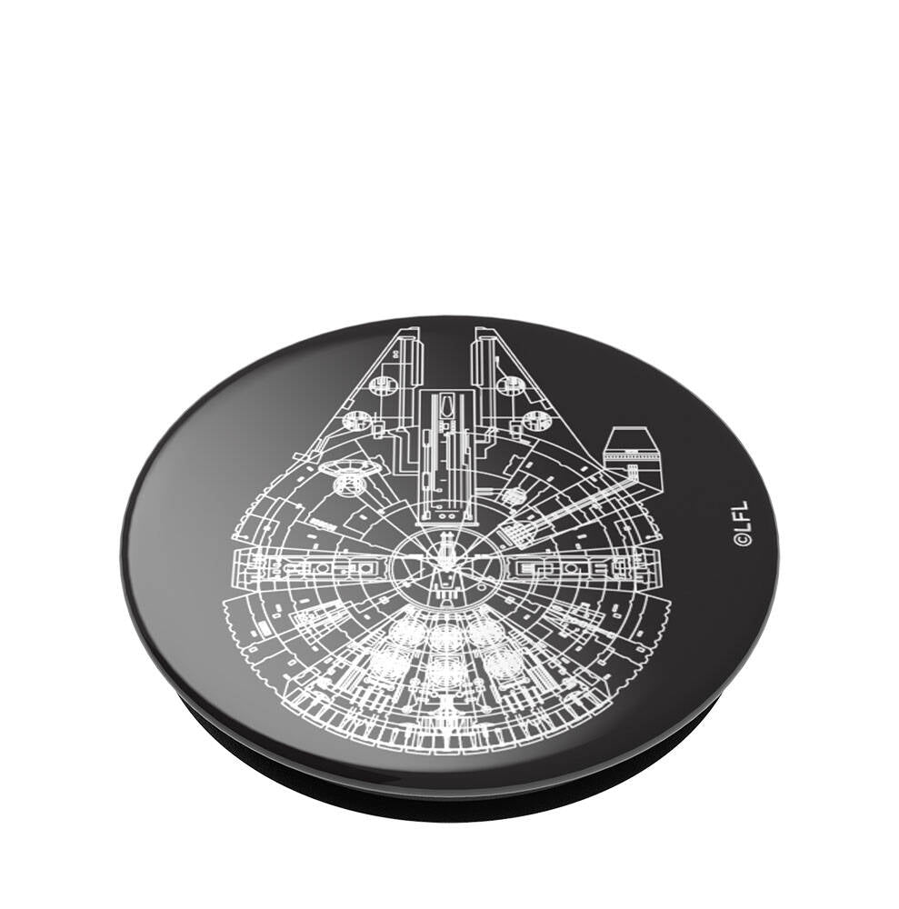 PopSockets Aluminium Grip Millenium Falcon 2nd Gen
