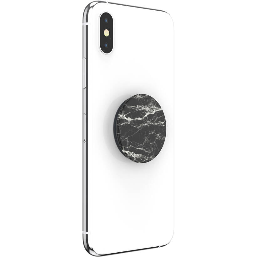 PopSockets PopGrip Basic 2 - Black Modern Marble