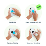PopSockets Grip Coca Cola Logo - Clear 2nd Gen